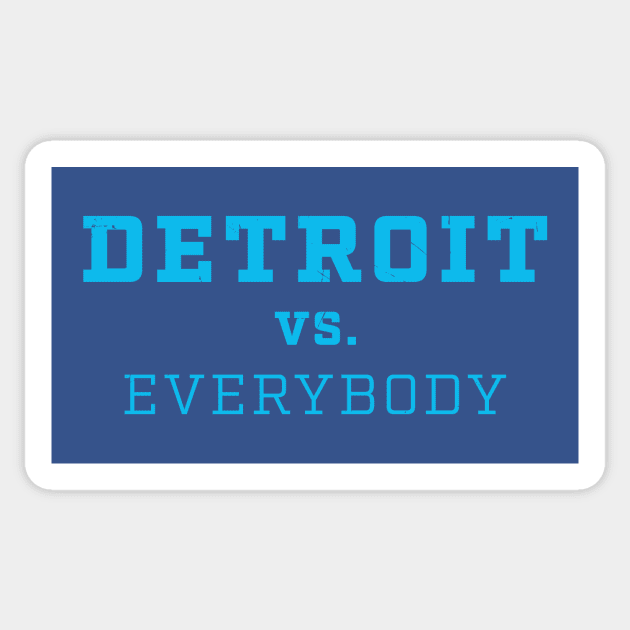 detroit vs everybody Sticker by Sams Ikhlas